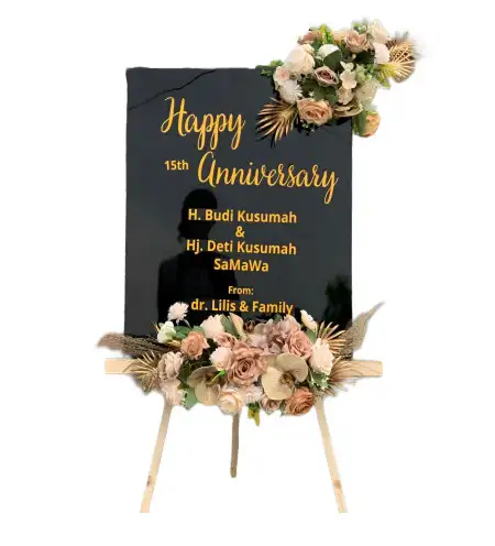 Papan Bunga Akrilik Kalipepe