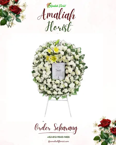 Krans Bunga Duka Kalipepe